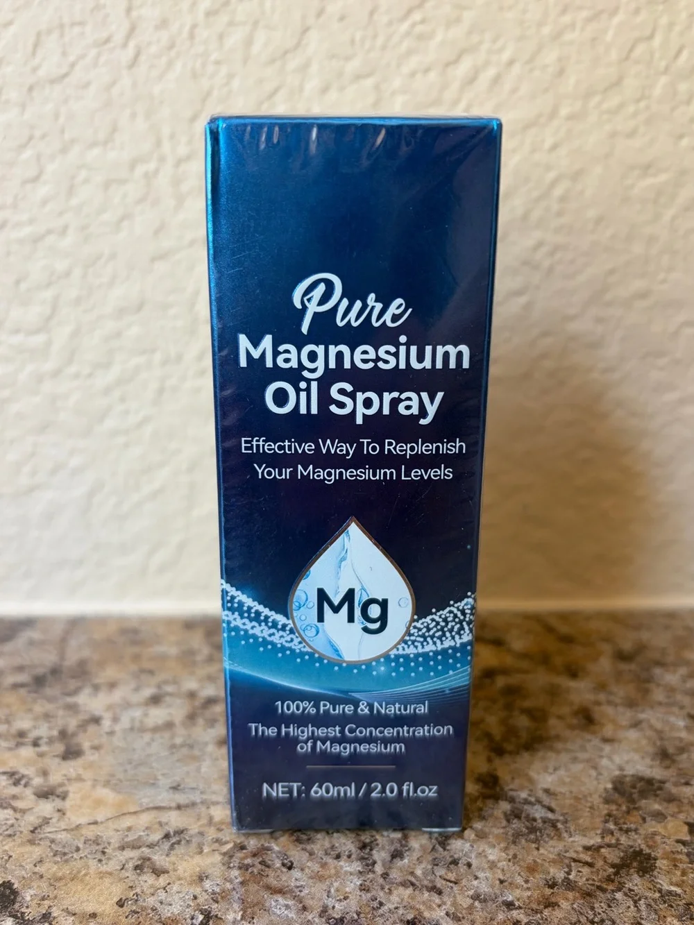 Pure Magnesium Oil Spray - 60ml - Blue